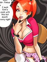 Busty red cartoon devil gets her popper stuffed with a dick in dirty toon porn